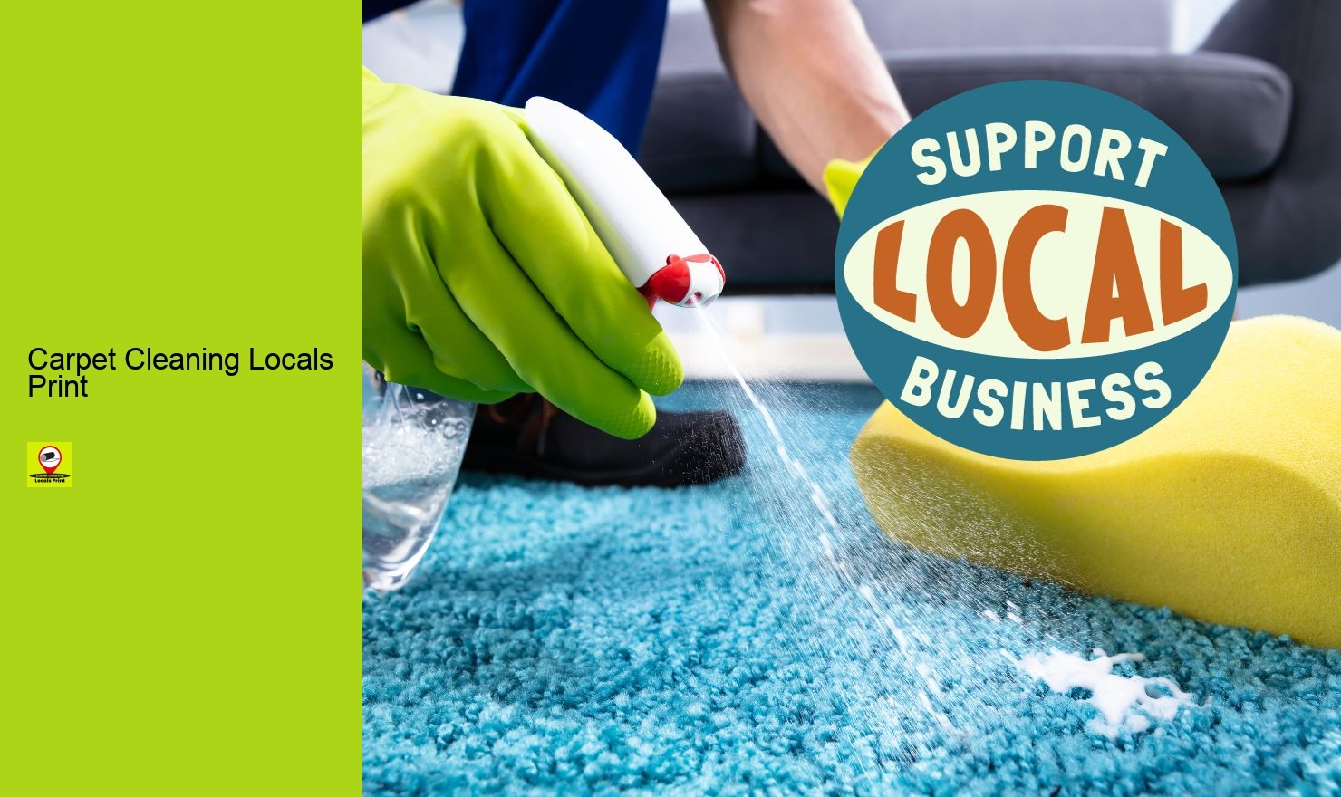 Carpet Cleaning Locals Print